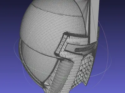 Battlestar Galacticar Cylon  Zylon Centurion Helmet 3D print model