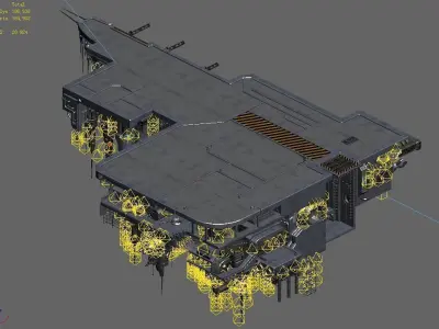 Future City - Universe City 05 3D model