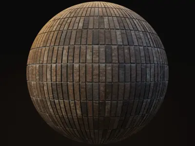 Saratoga King Running and Stack Bricks Texture Texture