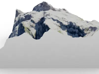 Mount Triglav 3D model