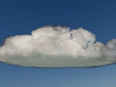 Clouds - Volumetric OpenVDB Cumulus Clouds 3D model
