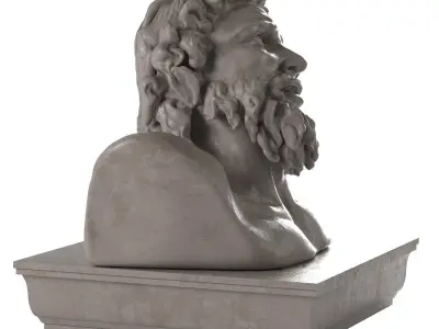 Laocoon Bust 3D model
