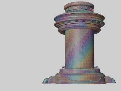 Scifi Container unit 3D model