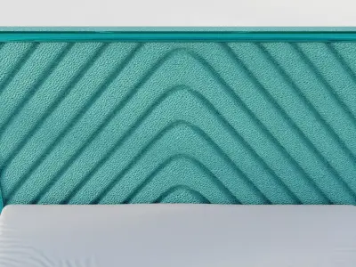  Laszlo Obsession Bed Low-poly 3D model
