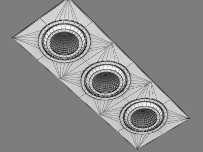 0116x3 Singo Lightstar Spotlight 3D model