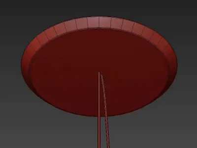 Wedding pendant lamp 3D model