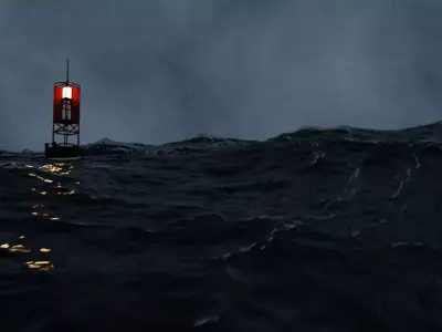 Stormy Ocean Animation 3D model