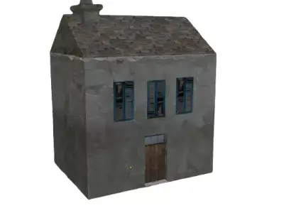 An Old House Low-poly 3D model purchase