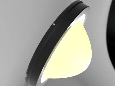 Ceiling lamp for roof 3D model