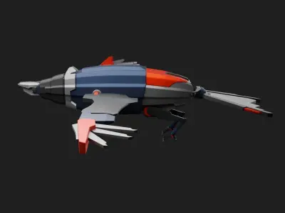 Robotic Raven 3D print model