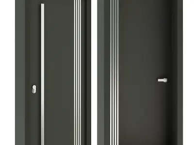 Door 3 modern interior doors 3D model