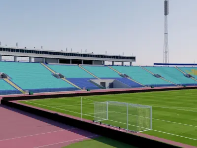 Vasil Levski National Stadium - Sofia Bulgaria 3D model