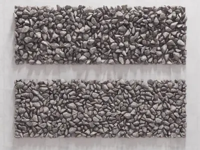 Ice Stone Rock 3D model