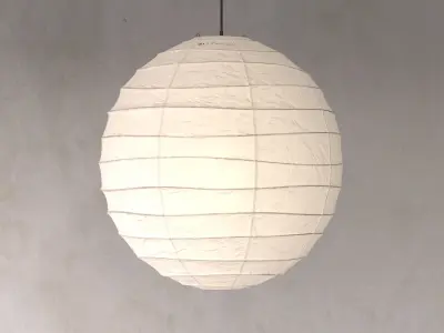Akari 55D Lamp by Isamu Noguchi 3D model