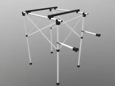 Outdoor portable folding 3D model