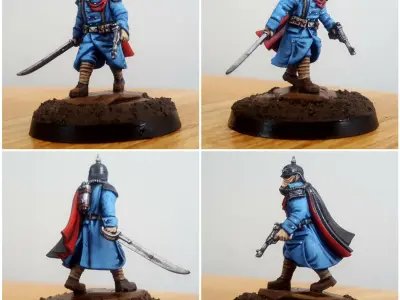 Valour Korps - Sergeant Walther 3D print model