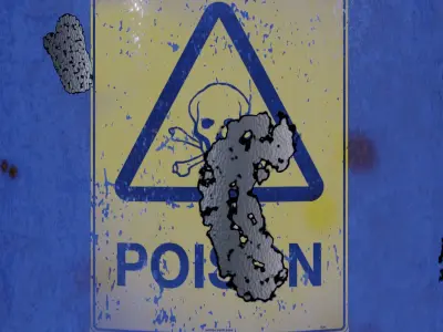 Sci Fi Grenade Low-poly 3D model