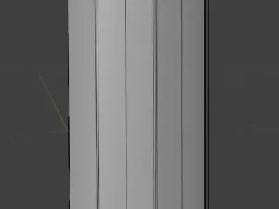 Carlyle glass vase Free low-poly 3D model