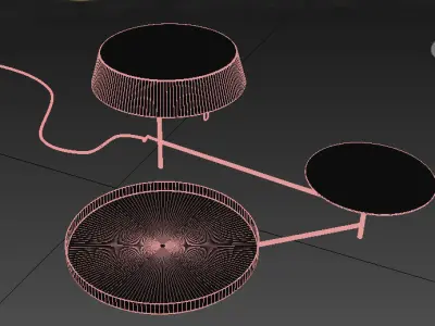 Table Lamp Arnaud by Arnaud Lapierre 3D model