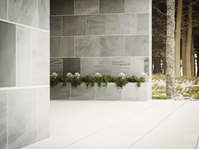 replica model Kahn Architected Building 3D model