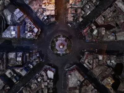 Ghanta Ghar Clock Tower Faisalabad 3D model