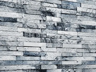 Stone wall slate 3D model