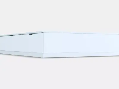 NORDLI Bed frame with storage Low-poly 3D model