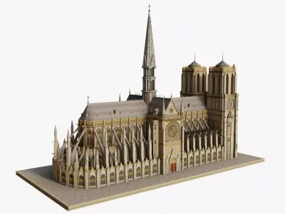 Notre Dame 3D model