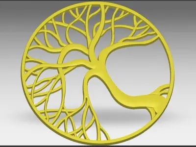 TREE ART 3D model