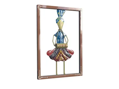 Wall Decorative Low-poly 3D model