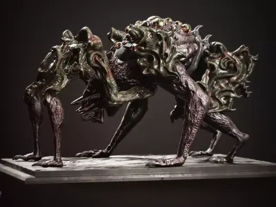 STARFIELD-THE TERRORMORPHS-CREATURE-MONSTER-ALIEN 3D print model