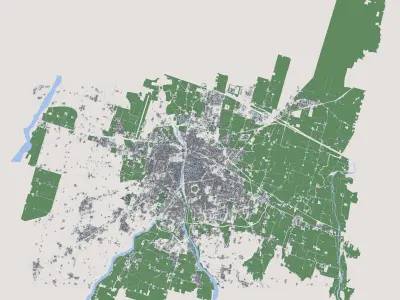 Parma City Italy 3D model