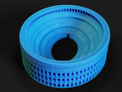 Rome Colosseum - 3D Printable 3D print model