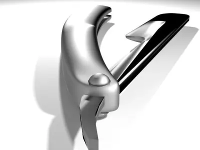 Barber Equipment - Razor 3D model