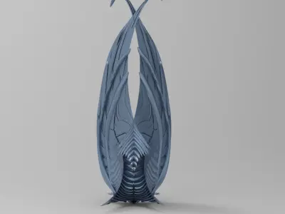 Star Ocean gate Horn Tower 3 3D model
