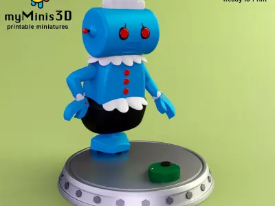 Cute Rosie Robot - Robotina FanToy 3D print model