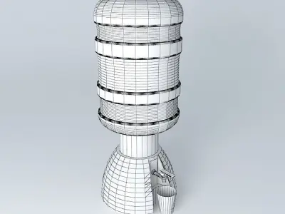 Water dispenser classic Free 3D model