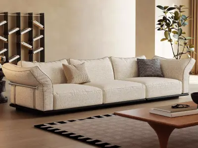 Interior Living Room Scene 16 3D model