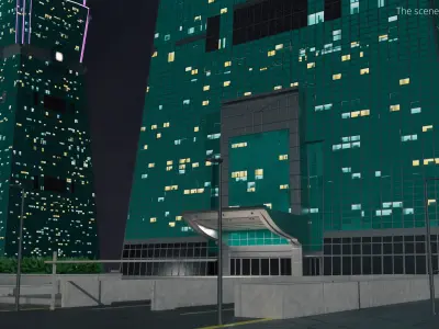  Modern High-Rise Office Structure 