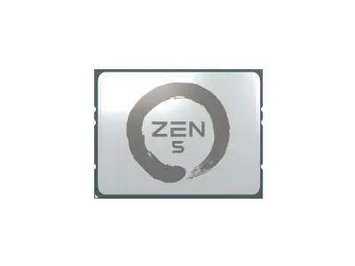 AMD TR4 CPU Zen 5 V1 001 3D model