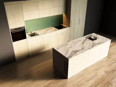 101-Kitchen5 texture 9 3D model