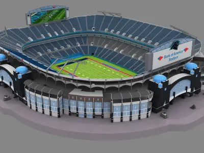  Bank of America Stadium 