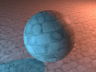 Block Paving 03 - Photogrammetry based Environment Texture Texture