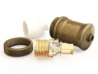 Bulb holder 01 3D model