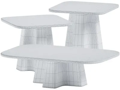 Metal Coffee Tables XX by Javorina 3D model