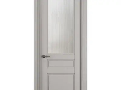Entrance door set161 3D model