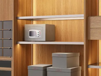 Lema wardrobe with slide doors Naica from Cairoli and Donzelli 3D model