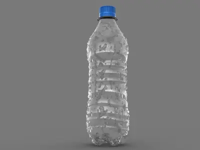 Bottle water 3D model