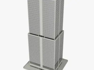 Skyscraper 3D model order