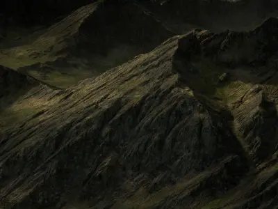 TERRAFORM Mountains Collection 3D Model Pack